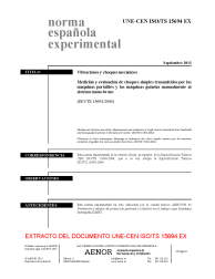 UNE-CEN ISO/TS 15694:2013 EX