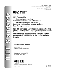 IEEE 802.11h:2003