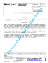 SAE AS 9103A:2012-08-16