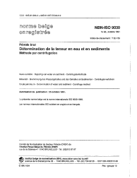 NBN ISO 9030:1991