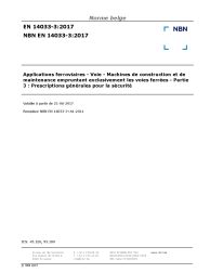 NBN EN 14033-3:2017