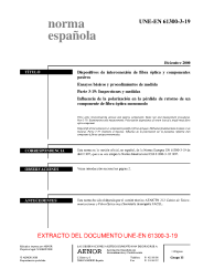 UNE-EN 61300-3-19:2000