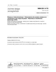 NBN EN 14770:2012