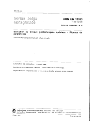 NBN EN 12063:1999