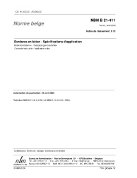 NBN B 21-411:2006