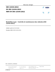 NBN EN ISO 22434:2022