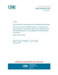 UNE-EN ISO 21187:2021