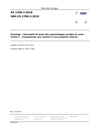 NBN EN 1708-2:2019