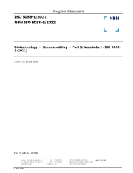 NBN ISO 5058-1:2022