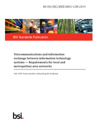 BS ISO/IEC/IEEE 8802-1CM:2019