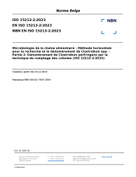 NBN EN ISO 15213-2:2023