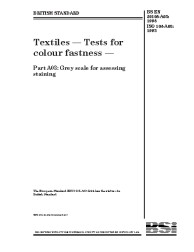 BS EN 20105-A03:1995