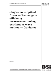 PD IEC TR 62324:2003