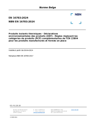 NBN EN 16783:2024