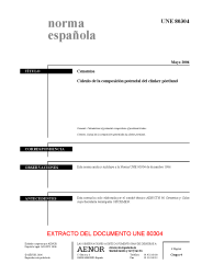 UNE 80304:2006 (R2018)