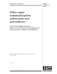 BS EN 61280-2-10:2005