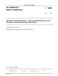 NBN EN 13808:2013