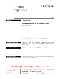 UNE-EN ISO 6411:1998