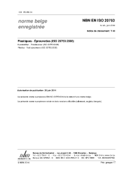 NBN EN ISO 20753:2014