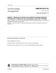 NBN EN ISO 9142:2004