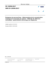 NBN EN 15058:2017