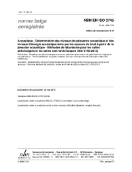 NBN EN ISO 3745:2012