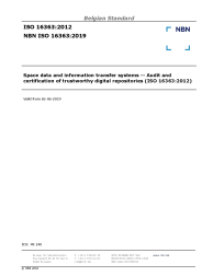NBN ISO 16363:2019