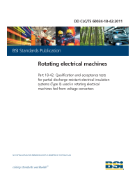 DD CLC/TS 60034-18-42:2011