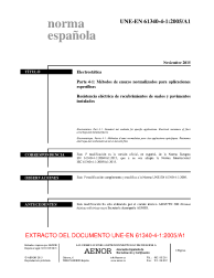 UNE-EN 61340-4-1:2005/A1:2015