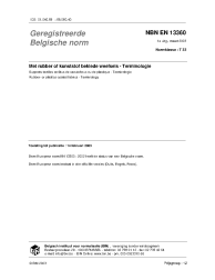 NBN EN 13360:2003
