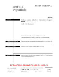 UNE-EN 15032:2007+A1:2008 (R2018)