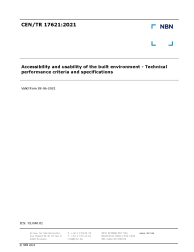 CEN/TR 17621:2021