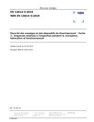NBN EN 13814-3:2019