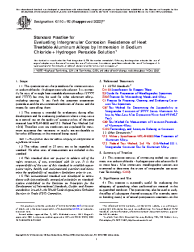 ASTM G110-92(2022)e1 (R2015)