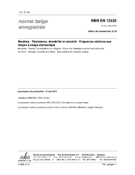 NBN EN 12520:2010