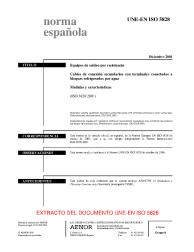 UNE-EN ISO 5828:2001