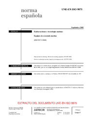 UNE-EN ISO 9875:2002