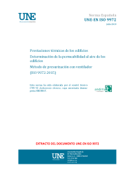 UNE-EN ISO 9972:2019
