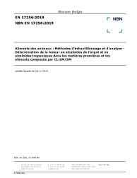 NBN EN 17256:2019