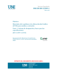 UNE-EN ISO 21309-1:2020