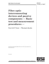 BS EN 61300-2-47:2007