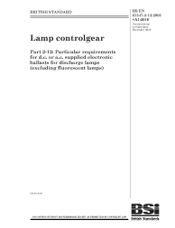 BS EN 61347-2-12:2005+A1:2010