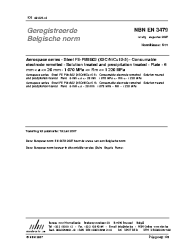 NBN EN 3479:2007