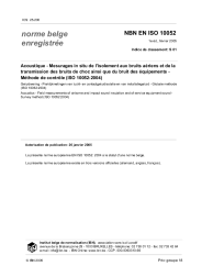 NBN EN ISO 15701:1999
