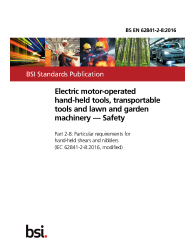 BS EN 62841-2-8:2016