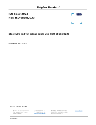 NBN ISO 6819:2023