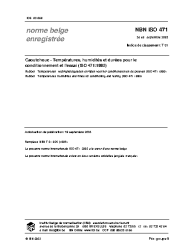 NBN ISO 471:2003