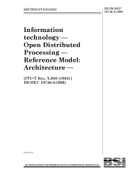 BS ISO/IEC 10746-3:1996