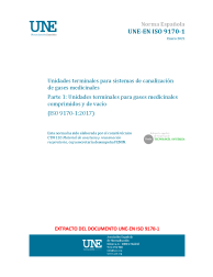 UNE-EN ISO 9170-1:2021