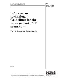 BS ISO/IEC TR 13335-4:2000